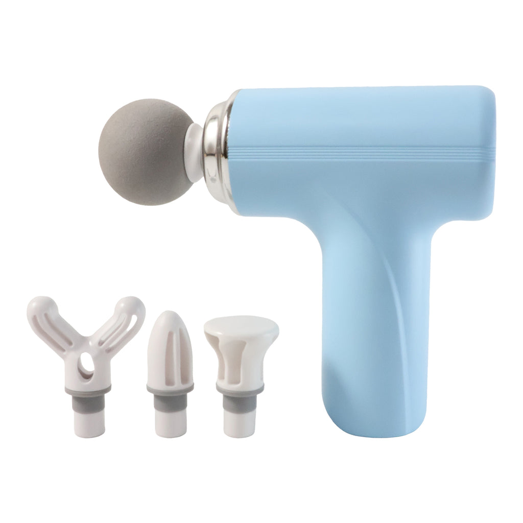 Electric Vibrating Massage Gun With Multiple Interchangeable Heads